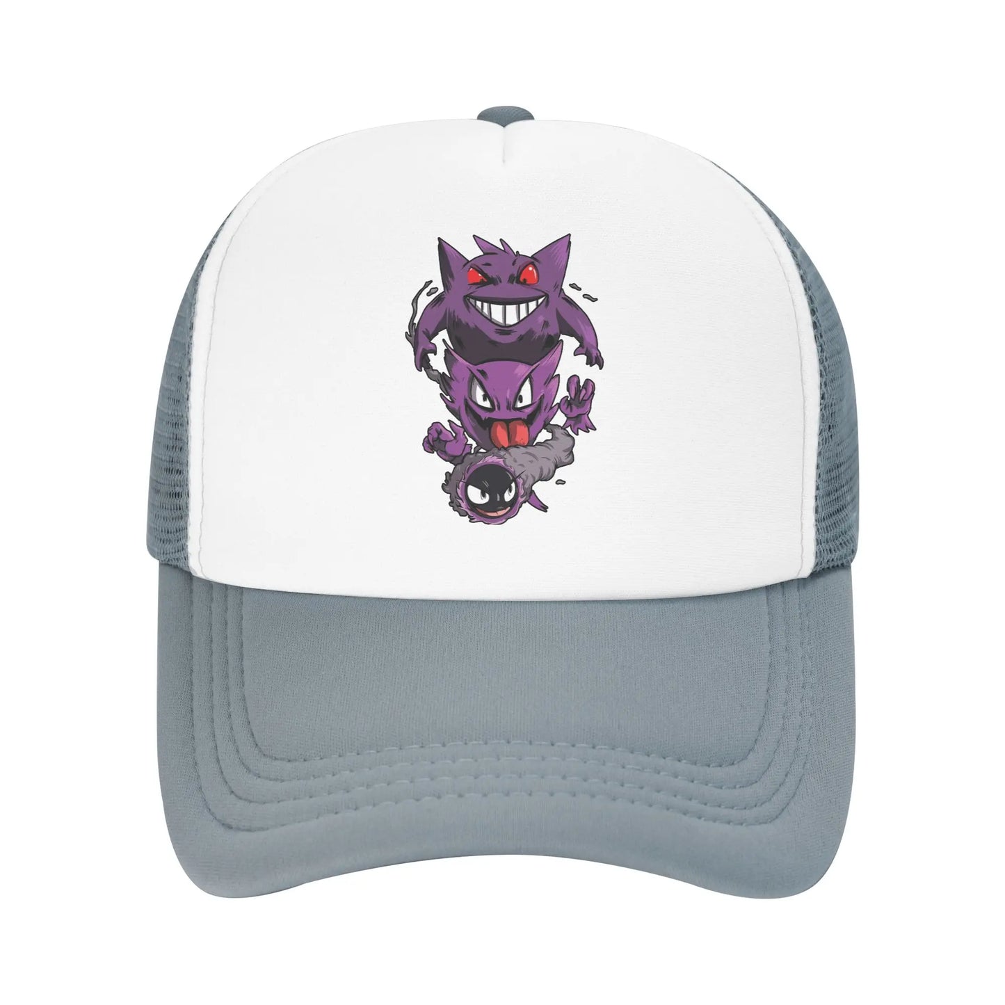 Pokemon Pikachu Trucker Hats Adult Vintage  Dad Hat Trucker Hat Sun Hats Adjustable Snapback Caps Mesh Baseball Caps Summer