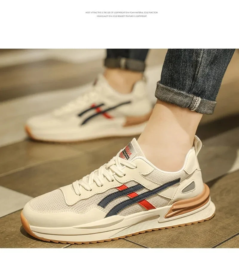 Men's Sneakers Breathable Casual Shoe Lace Up Sport Running Shoes for Men Tennis Shoes Cheap Shoes Clearance Free Shipping