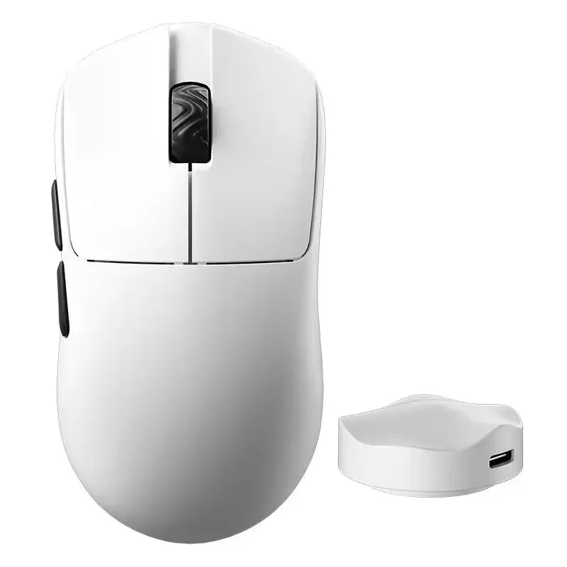 Mouse gaming wireless SCYROX V6 neporos, esports, 40g, 750IPS, cu receptor 8k, răspuns rapid, 3950, calitate superioară, 8KHz
