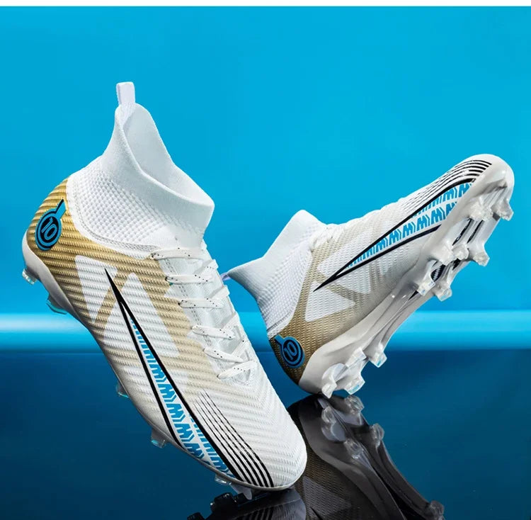 Chaussures de football pour hommes, chaussures de football professionnelles originales résistantes, ultralégères, de qualité supérieure, antidérapantes, rapides