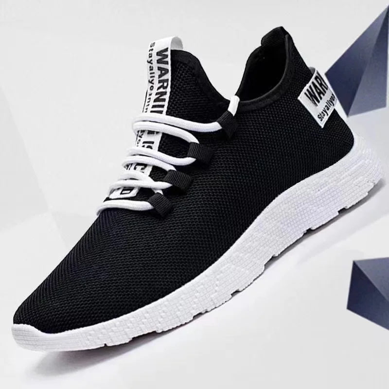 Baskets pour hommes chaussures de sport en maille légère décontractée été hommes en plein air semelle souple respirant confort mode marée chaussure de course