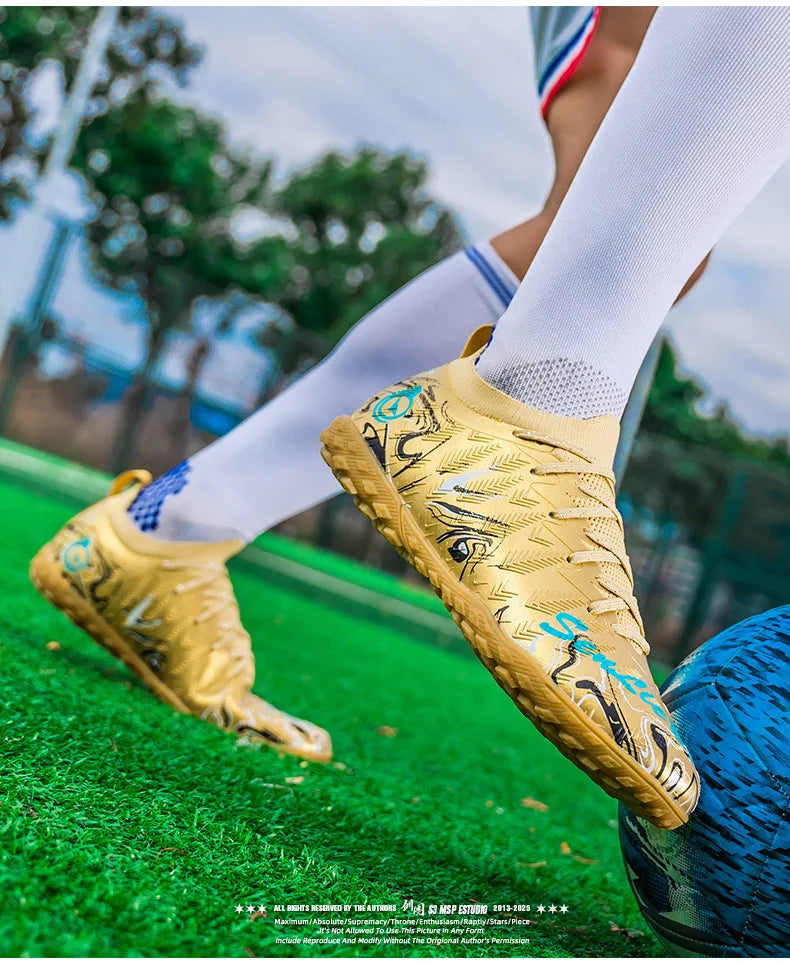 Professional Soccer Sneakers for Men and Women High Quality Fashion Men's Football Cleats Large Size 46 Futsal Shoes Men's Trainers