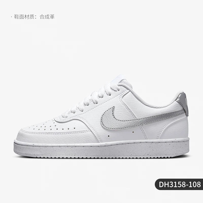 Nike officiella, äkta Court Vision låga, trendiga sport- och fritidsskor för damer DH3158