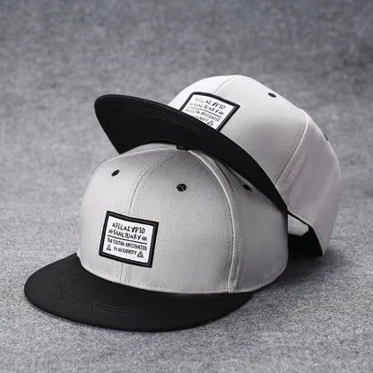Gorra de béisbol unisex con alfabeto, estilo urbano de verano, bordada, con botón trasero, para exteriores, hip hop, ajustable y casual para hombre y mujer
