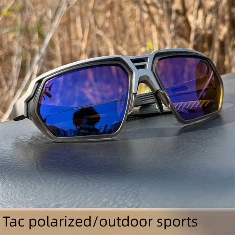 OKUMA New outdoor fishing fishing glasses for UV400 polarization to find fish, suitable for cycling, hiking and mountaineering.