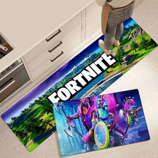 Entrance Hot Game Fortnites Front Door Doormat Non-slip Kitchen Rug Living Room Rugs Balcony Bathroom Foot Mat Floor Mats Carpet
