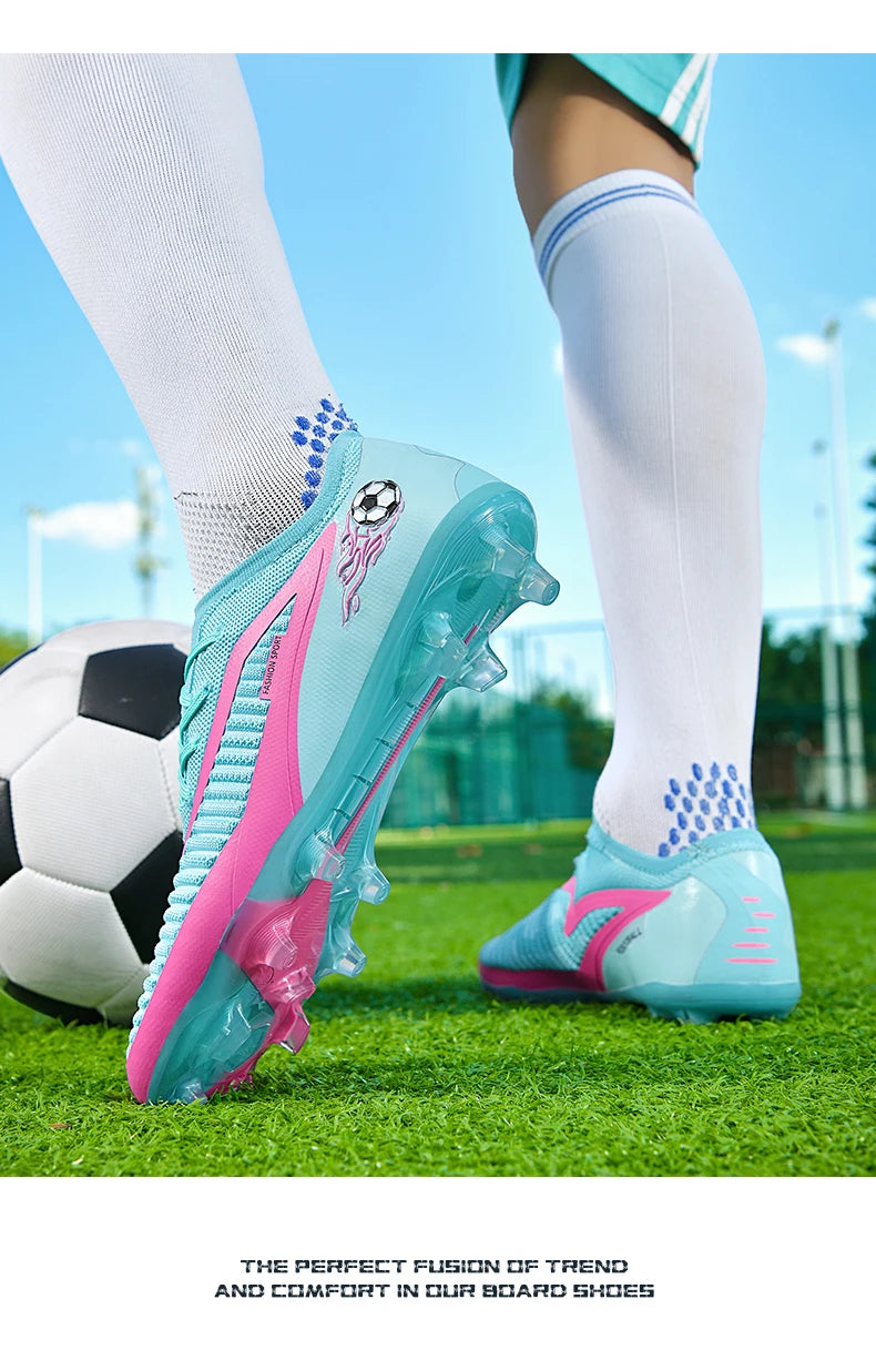 Pánske futbalové kopačky, športová futbalová obuv, outdoorové kopačky, dospelí, protišmykové, chlapčenské, s dlhými hrotmi, tréningové, priedušné, na zápas, pohodlné