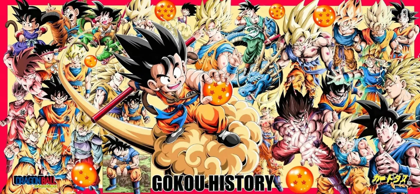 2025 Dragon Ball Japanese Animation Peripheral Double-layer Shorts Men's Trend Breathable Loose Sports Five-point Pants