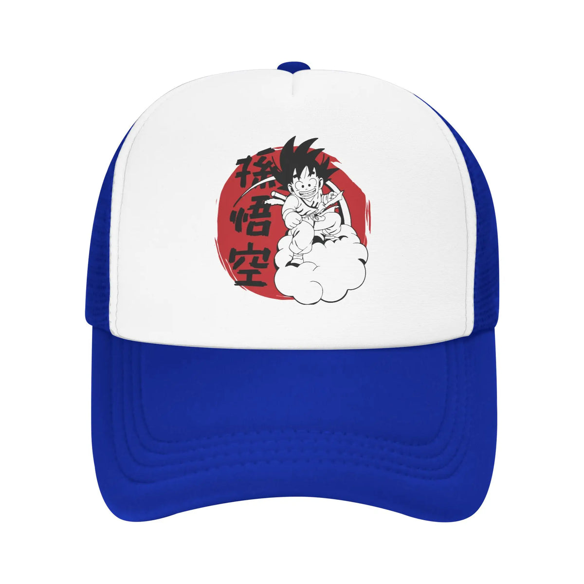Son Gohan D-Dragon Ball Z Trucker-kasket Unisex udendørs kasketter Trucker-arbejdskasket Trucker-kasket Snapback-kasketter Mesh-baseballkasketter