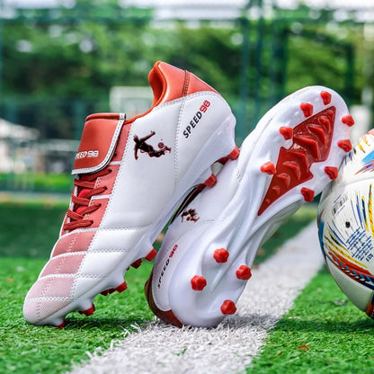 New Men's Football Field Boots Studded Society Indoor Cleats Soccer Shoes TF/FG Comfortable Unisex Outdoor Match Training Sneakers