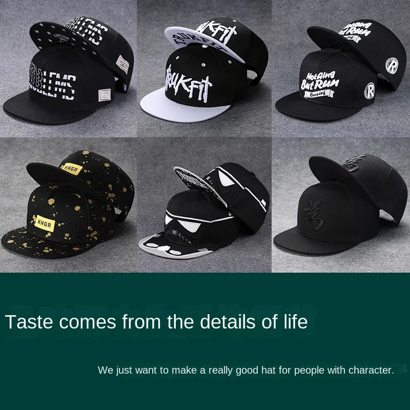 Gorra de béisbol unisex con alfabeto, estilo urbano de verano, bordada, con botón trasero, para exteriores, hip hop, ajustable y casual para hombre y mujer