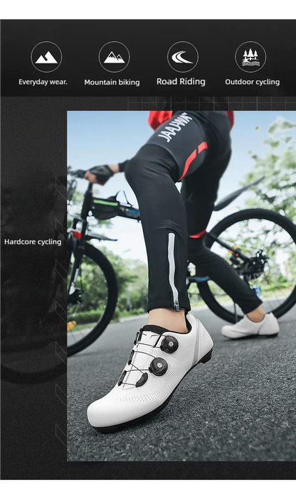 Sneakers da ciclismo veloci, scarpe da bici da strada uomo donna, scarpe sportive da ciclismo su strada, tacchette da bici da corsa autobloccanti SPD