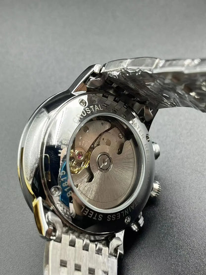 Orologio di lusso da uomo automatico meccanico a carica automatica, elegante, in acciaio inossidabile, luminoso, Relojes Para Hombre 2020