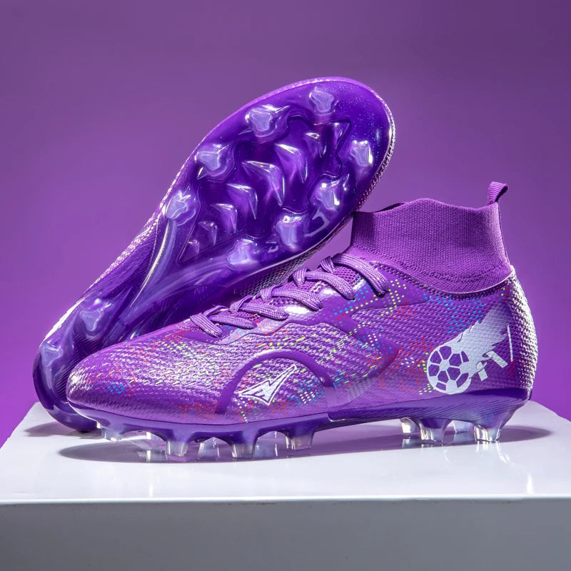 Nieuwe voetbalschoenen voor heren, ademende trainingsschoenen met noppen voor gras, lange spikes voor wedstrijden, indoor sneakers, ultralicht, dropshipping