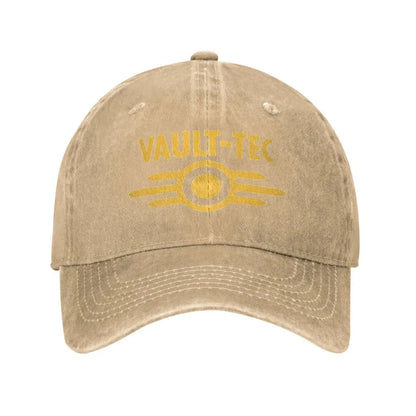 Vault Tec-logo Fallouted Game Sun baseballkasket unisex-teenagerdesign hiphop-kasket sommer trendy tennis skate baseballkasketter