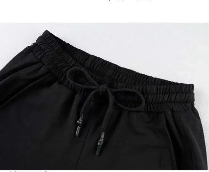 Calças Unissexo em Algodão Puro Dragon Ball Goku 2026 Verão Novo Produto Harajuku Estampado Anime Hip-hop Americano Largas e Casuais
