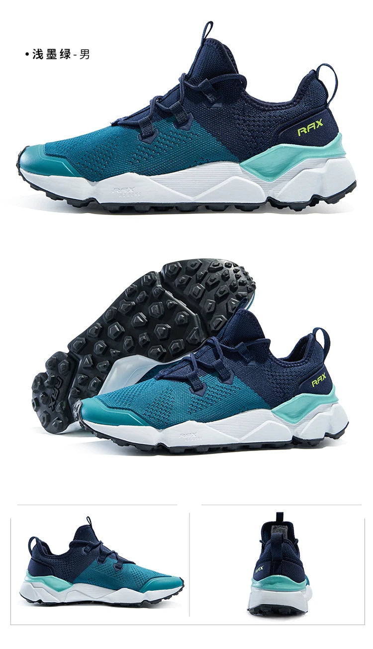Rax Men's Running Shoes Women Breathable Jogging Shoes Men Lightweight Sneakers Men Gym Shoes Outdoor Sports Shoes Male zapatos