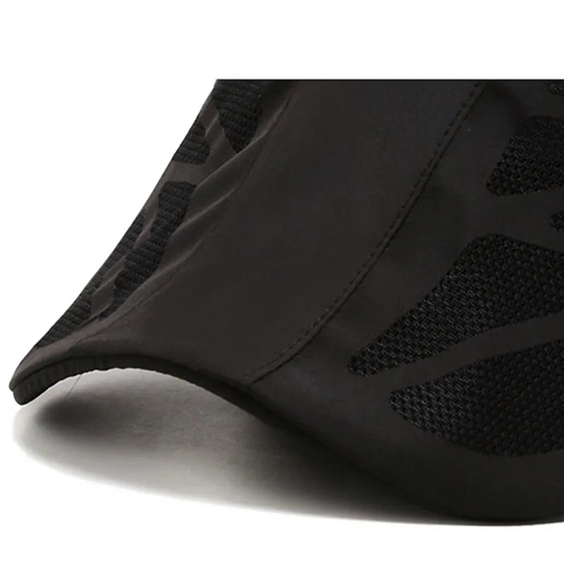 Unisex SPORTS betűs nyomtatású, gyorsan száradó baseball sapka, napszemüveg, szabadtéri nyári, lélegző hálós napellenző sapka, beret, napellenző, golf sapka