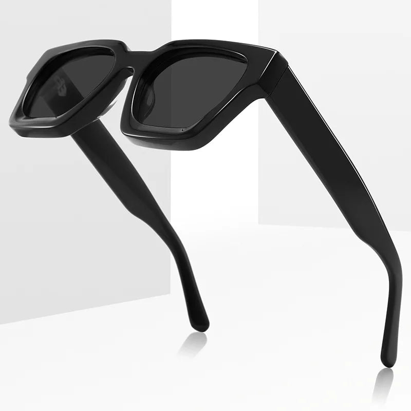 Luxury Acetate Frame Sun Glasses Rectangle Polarized Sunglasses Fashion Design High Quality UV400 Outdoors Eyewear Men Women