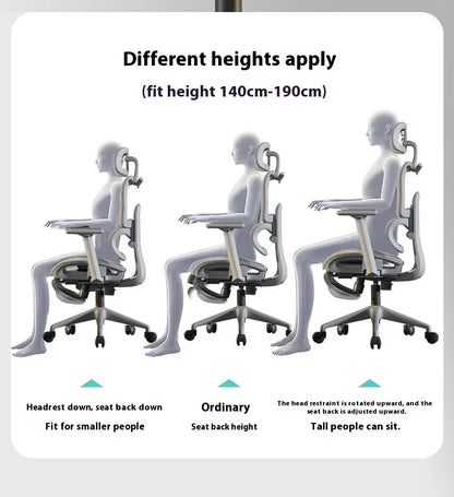 High Back Office Chair 3D Headrest Gaming Chairs Adjustable Computer Relaxing Massage Cadeira Gamer Ergonomic Office Furniture