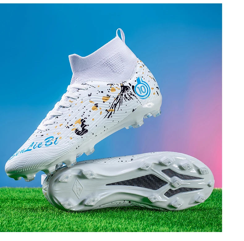 New Men Professional Soccer Shoes Non-slip Football Boots Unisex Breathable Futsal Sports New Cleats Drop Shipping Ultralight