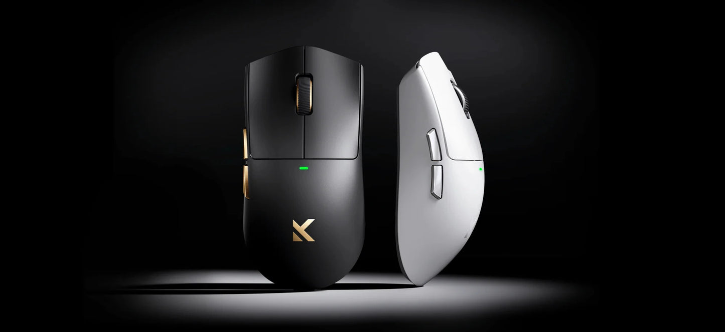 MCHOSE K7 Ultra bezdrátová herní myš PAW3950, duální frekvence dotazování 8K, lehká konstrukce, magnetický bezdrátový nabíjecí dok, e-sport a kancelář