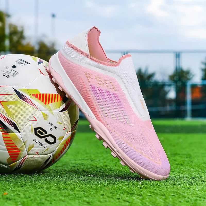 Neue Herren-Fußballschuhe für Kunstrasen – bequeme Fußballschuhe, Sport-FG-Rasenschuhe, Futsal, rutschfest, Outdoor, für Erwachsene, ultraleicht und rutschhemmend