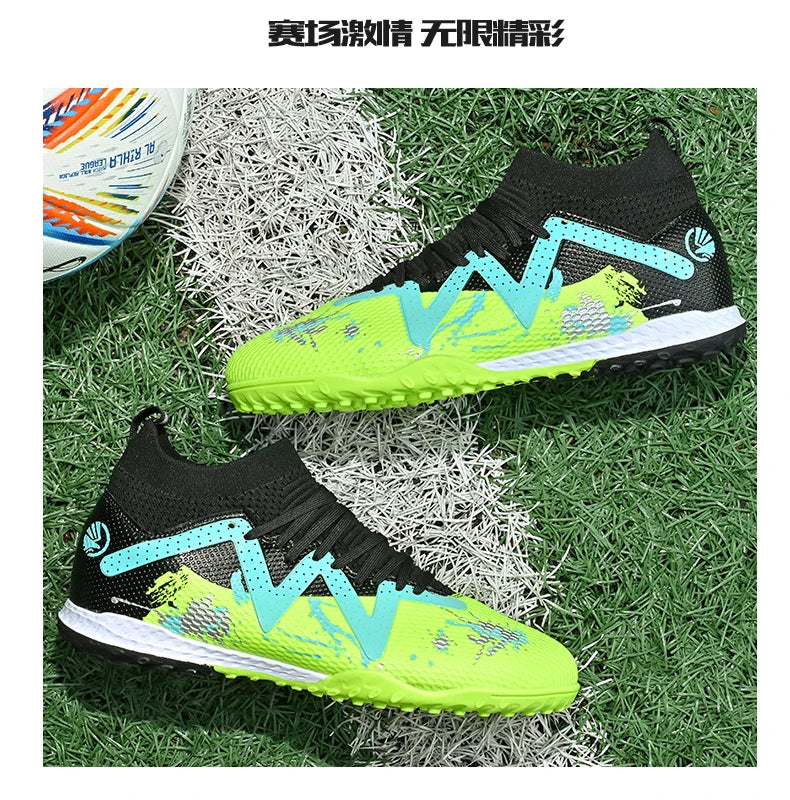 Men New TF Football Boots Society Professional Comfortable Top Quality Male Soccer Shoes Adult Casual Ultralight Football Shoes