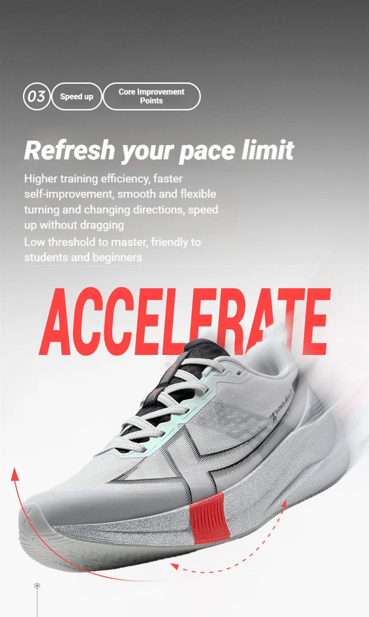 Xtep 2000km 5.0 Shoes Soft Training Sneakers Cushion Durable Professional Combat Universal Jogging Shoes 874119110023