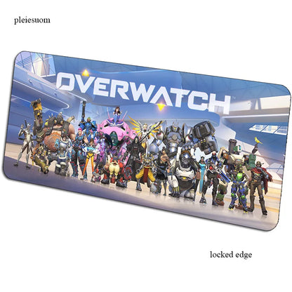 Overwatch mouse pad HD print gaming mousepad game 900x400x3mm mouse pad gamer computer desk cheapest mat notebook mousemat PC