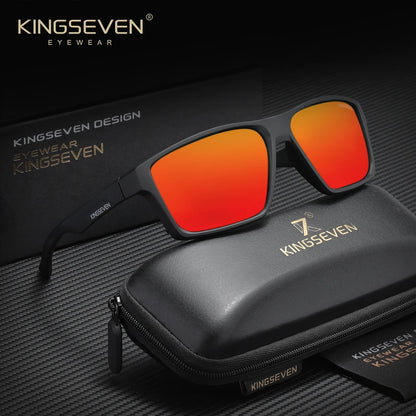 KINGSEVEN Polarized Sunglasses For Men Women Driving Glasses Male Goggle UV400 Driving Outdoor Eyewear TR90