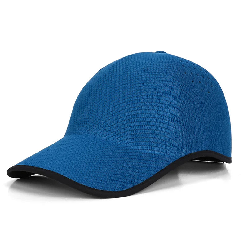 Férfiaknak készült varratmentes baseball sapka, gyorsan száradó, összecsukható sport sapka, szabadtéri horgászathoz, hegymászáshoz, sportoláshoz, könnyű napellenzős sapka, napellenző sapka