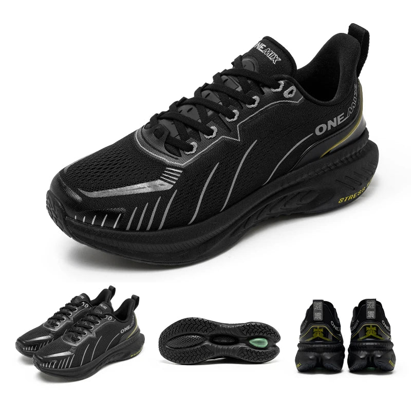 ONEMIX blanc chaussures de course sur route pour hommes coussin d'air chaussures de Sport en plein Air hommes formateurs été chaussures de Jogging chaussures pour femmes
