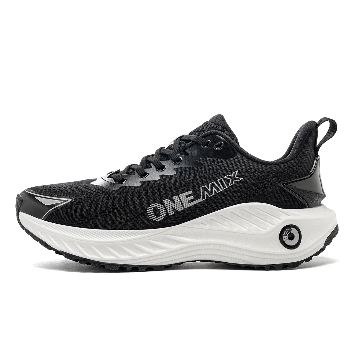 O-Resilio løbesko til mænd med støddæmpning og stabilitet, lette udendørs sports- og fritidssneakers i mesh med snørebånd til fitness og jogging