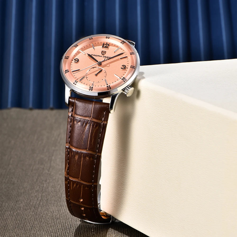 V2 PAGANI DESIGN PD-1790 New 42MM Men's Fashion Leisure Mechanical Watch 10Bar Waterproof Sapphire Glass Men's Automatic Watch