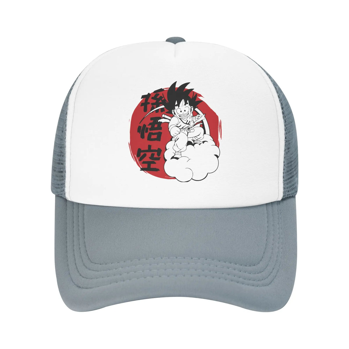Son Gohan D-Dragon Ball Z Trucker-kasket Unisex udendørs kasketter Trucker-arbejdskasket Trucker-kasket Snapback-kasketter Mesh-baseballkasketter