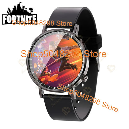 Fortnite Wristwatch for Men Women Watch Battle Game Print 2025 New Watches Quartz Wristwatch Female Children's Birthday Gifts