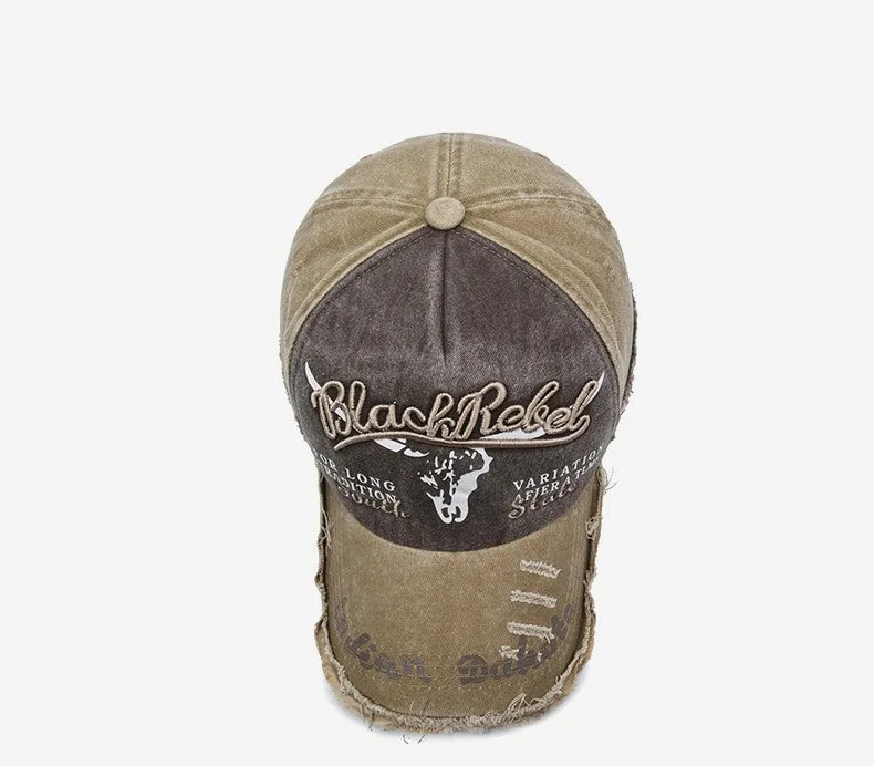 Gorra de béisbol para hombre en algodón lavado, estilo retro, para las cuatro estaciones, ideal para deporte al aire libre, accesorio de moda masculina