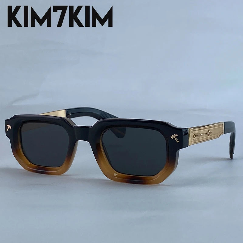 Polarized Square Punk Sunglasses Men 2026 Luxury Brand Classic Rectangle Sunglass UV400 Driving Eyewear Fashion Outdoor Shades