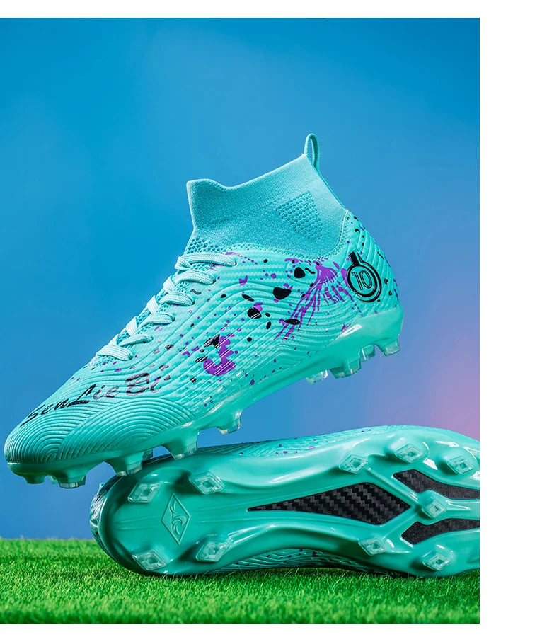 New Men Professional Soccer Shoes Non-slip Football Boots Unisex Breathable Futsal Sports New Cleats Drop Shipping Ultralight