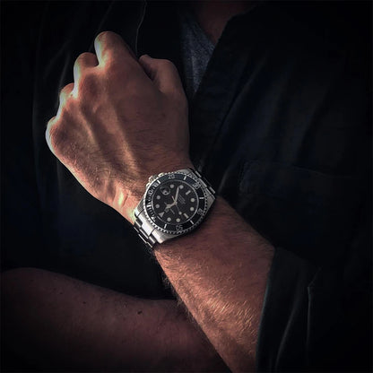 PAGANI DESIGN Diving Watch Mechanical Automatic Watch 316L Stainless Steel UltraBright Luminous Watch Top Luxury Watches for Man