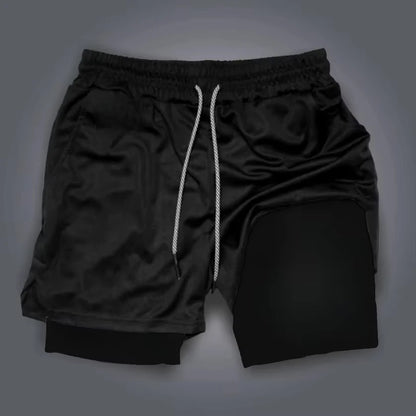 Dragon Ball Anime Broli Printed Double-layer Shorts 2026 Unisex Summer New Quick Drying Breathable Sports and Fitness Shorts