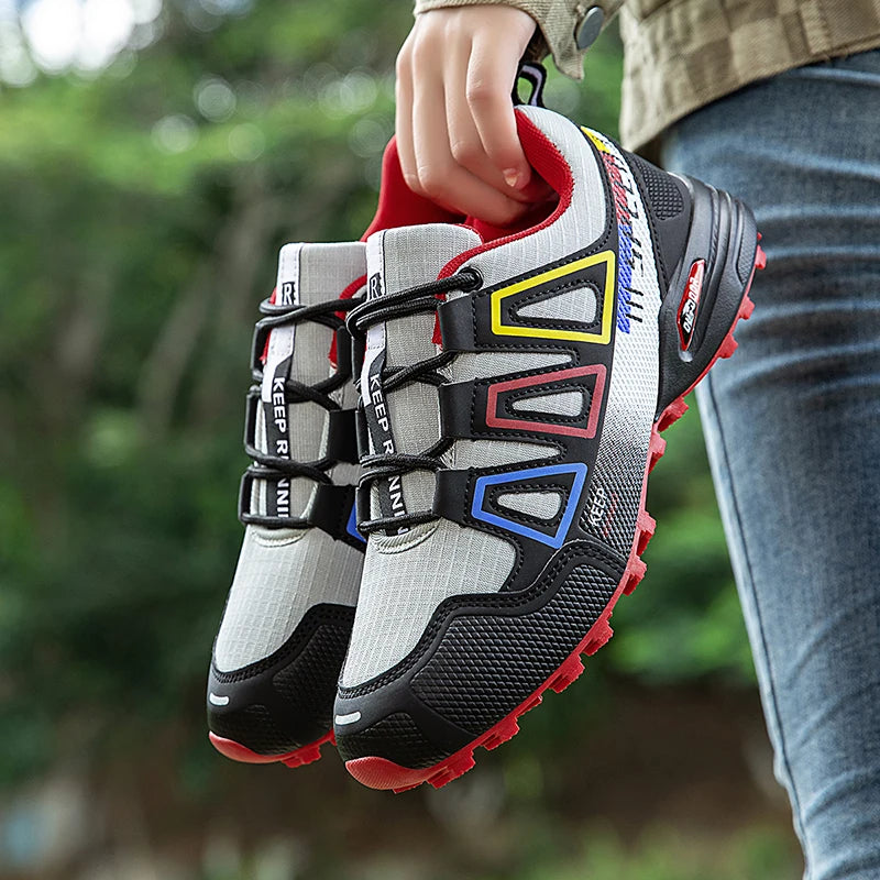 Scarpe da trekking da donna per attività outdoor, scarpe sportive da escursionismo, scarpe tattiche da caccia antiscivolo, scarpe da arrampicata traspiranti con lacci, ciclismo