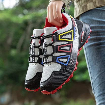 Scarpe da trekking da donna per attività outdoor, scarpe sportive da escursionismo, scarpe tattiche da caccia antiscivolo, scarpe da arrampicata traspiranti con lacci, ciclismo