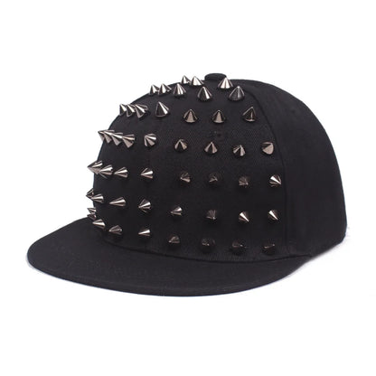 Herre-kasketter, flad hat, hiphop-snapback, fancy nitte-baseballkasket, street dance-kasket, trendy mesh-visir, unge drenge og piger