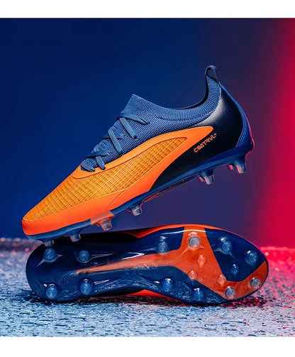 Chuteiras de Futebol para Homem Novas, com Pitons para Exterior, Respiráveis, Antiderrapantes, para Adulto, Desporto, Pitons Longos, Treino, Rapaz, Jogo, Confortáveis
