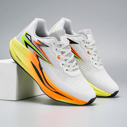 Men's Running Shoes 2025 New Breathable Mesh Cushioned Sneakers Fashion Outdoor Sports Casual Tennis Shoes for Men