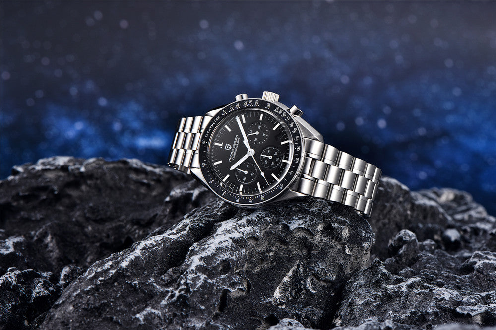 2026 New PAGANI DESIGN Mens Watches Panda Moon Watch Luxury Quartz Watch For Men Automatic Date Sport Chronograph Wristwatch Men