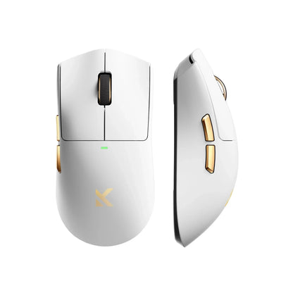 MCHOSE K7 Ultra bezdrátová herní myš PAW3950, duální frekvence dotazování 8K, lehká konstrukce, magnetický bezdrátový nabíjecí dok, e-sport a kancelář