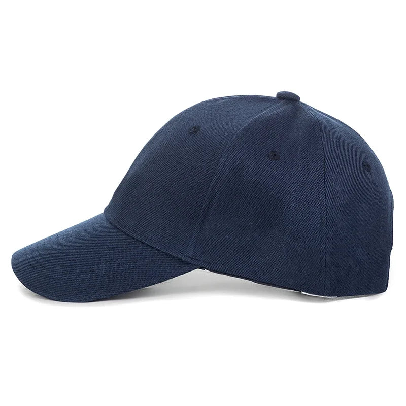 Unisex Cap Casual Plain Baseball Cap Adjustable Snapback Hats For Women Men Hip Hop Cap Street Dad Hat